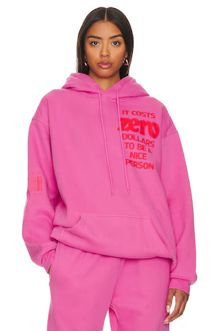 The Mayfair Group It Costs $0 Hoodie in Pink from Revolve.com | Revolve Clothing (Global)