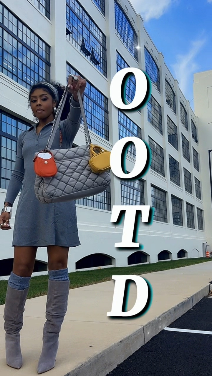 Serving a cozy monochromatic gray fall outfit today 🤍✨
This long-sleeve Walmart sweater dress paired with gray leg warmers, suede gray calf boots, and a gray purse is the cutest affordable fall fashion look.
Perfect fall inspo, soft girl style, and super easy to recreate on a budget 🍂✨
Shop the look & get into this cozy vibe!#OOTD #OutfitOfTheDay #ChicStyle #StreetStyle #Streetwear #FallLook #FallOutfit #Monochromatic #Monochromatic #WalmartFind

#LTKSaleAlert #LTKBeauty #LTKootd