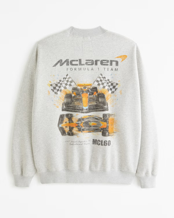 McLaren Graphic Crew Sweatshirt | Abercrombie & Fitch (US)