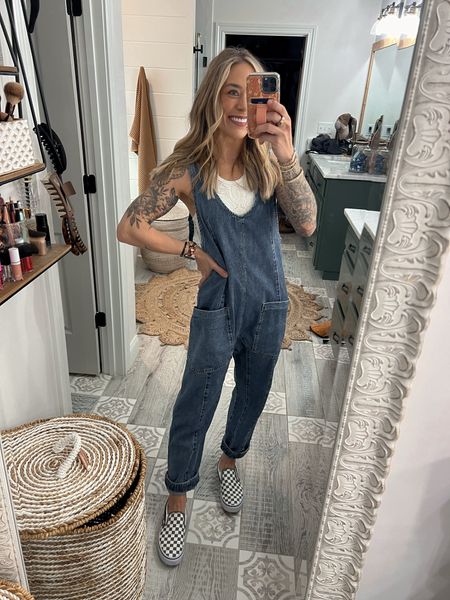 Lil going away party fit - in the S! Ordered an Amazon look alike so stay tuned for that. Comes in several colors🖤 

Free people / spring outfit / inspo / casual / cute / romper / jumpsuit / Holley Gabrielle 

#LTKbeauty #LTKSeasonal #LTKstyletip