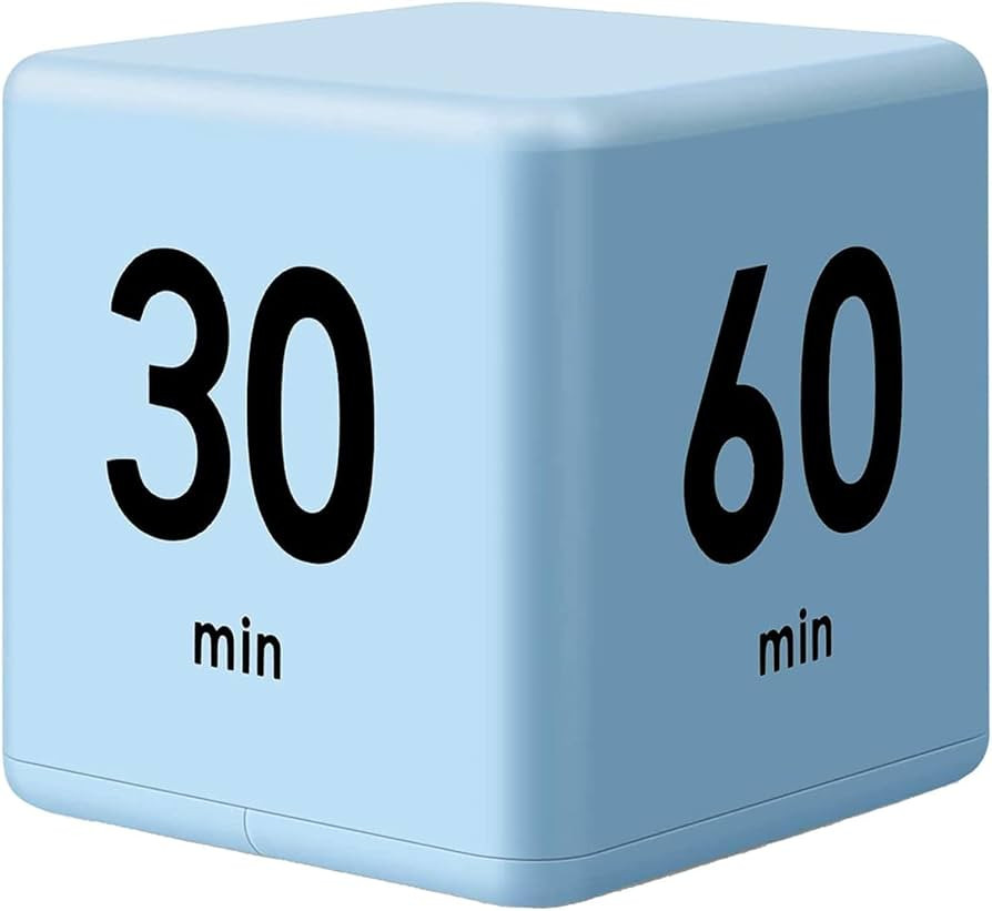Feilifan Cube Timer,Productivity Timer Kids Time Timer Gravity Sensor flip Timer for Time Managem... | Amazon (US)