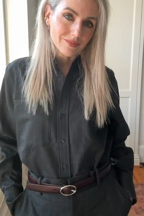 Pinstriped, Chalk Stripes, Autumn, Autumn Outfits, Fall, Fall Outfits, Co-ord, Tailored Trousers, Tailored Shirt, COS Co-ord, Casual Outfit

#LTKstyletip #LTKautumn #LTKuk