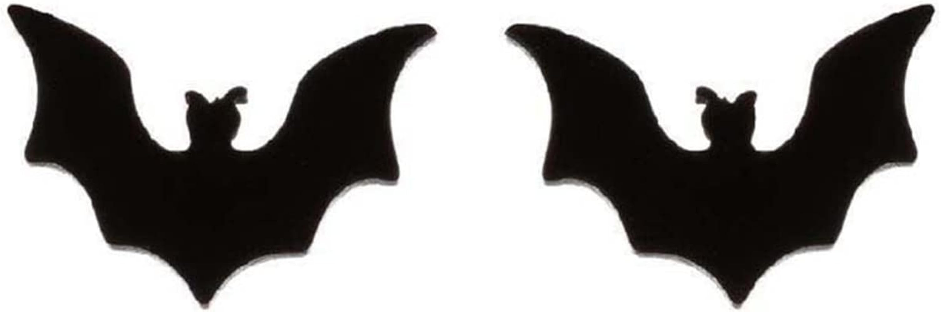 Mini Flying Bat Stud Earrings for women Stainless Steel Small Flying Animals Post Stud Earrings | Amazon (US)