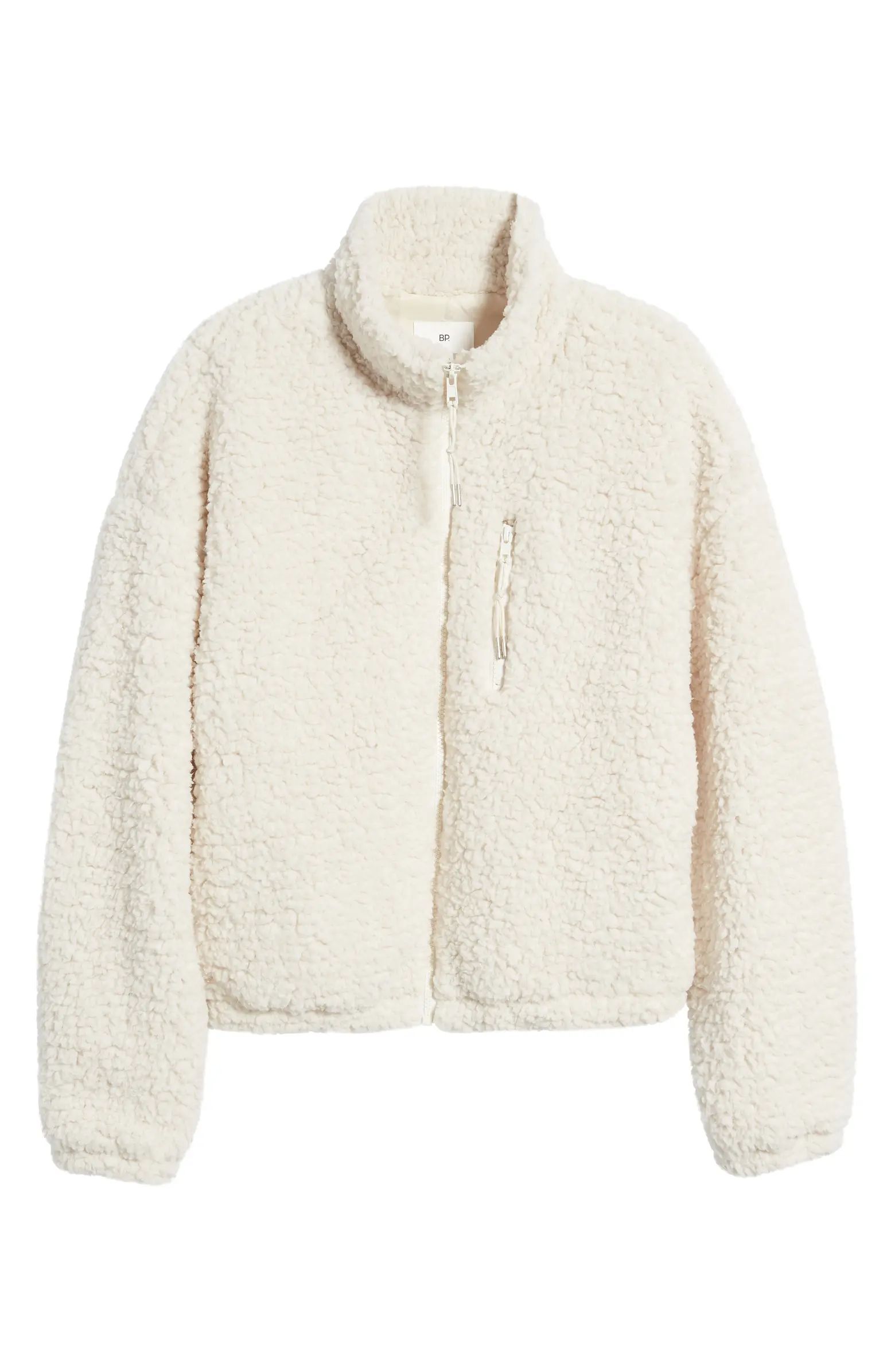 High Pile Fleece Zip-Up Jacket | Nordstrom