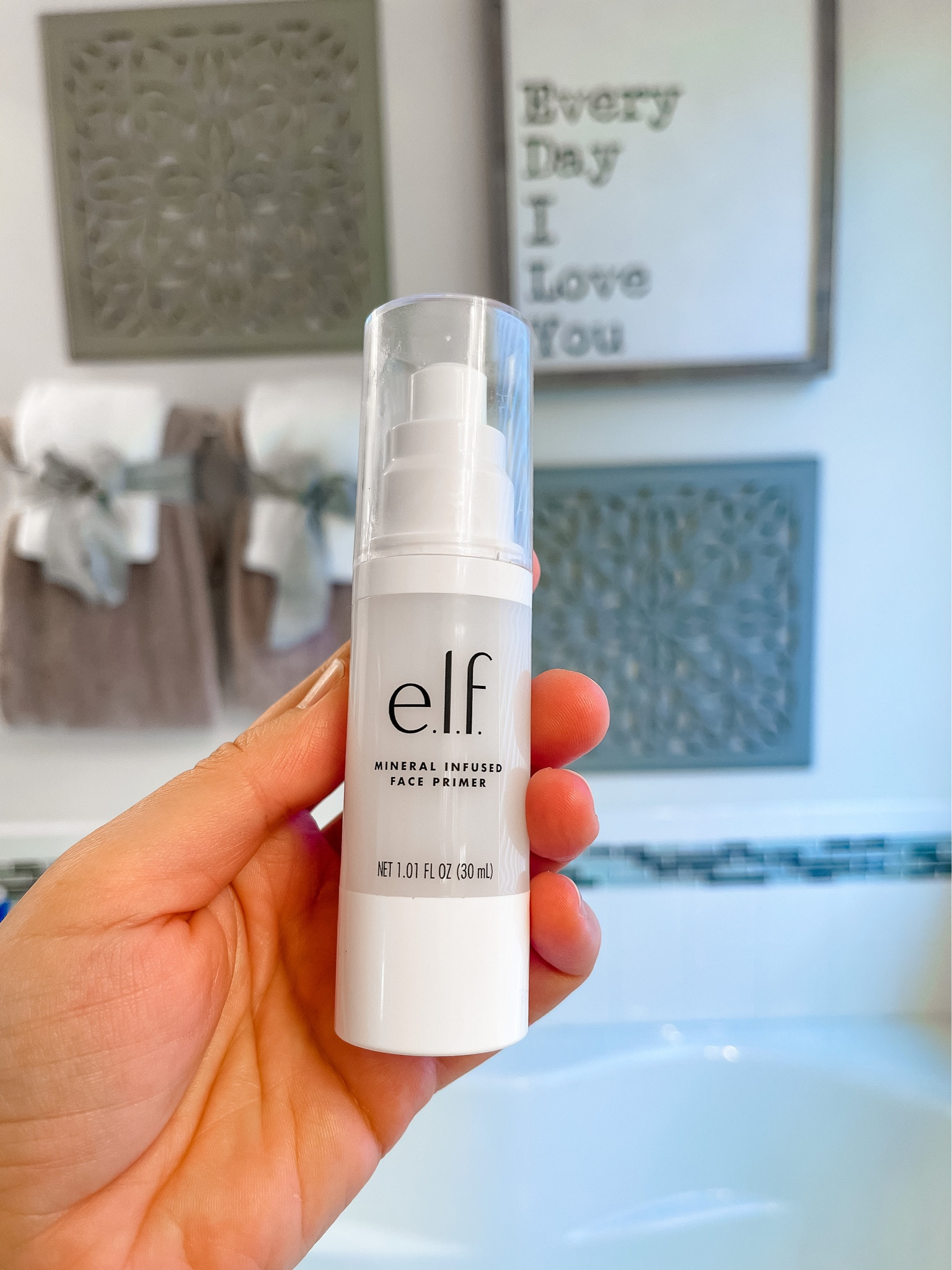 This Elf primer smoothes pores and gives me a better makeup application.  Also affordable 

Beauty finds
Drugstore beauty 

#LTKbeauty