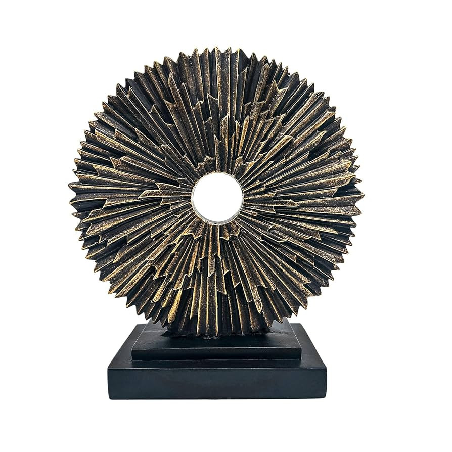 aboxoo Abstract Staute,Modern Decorative Home Decor,Office Desk Sculpture for Men,Creative Round ... | Amazon (US)