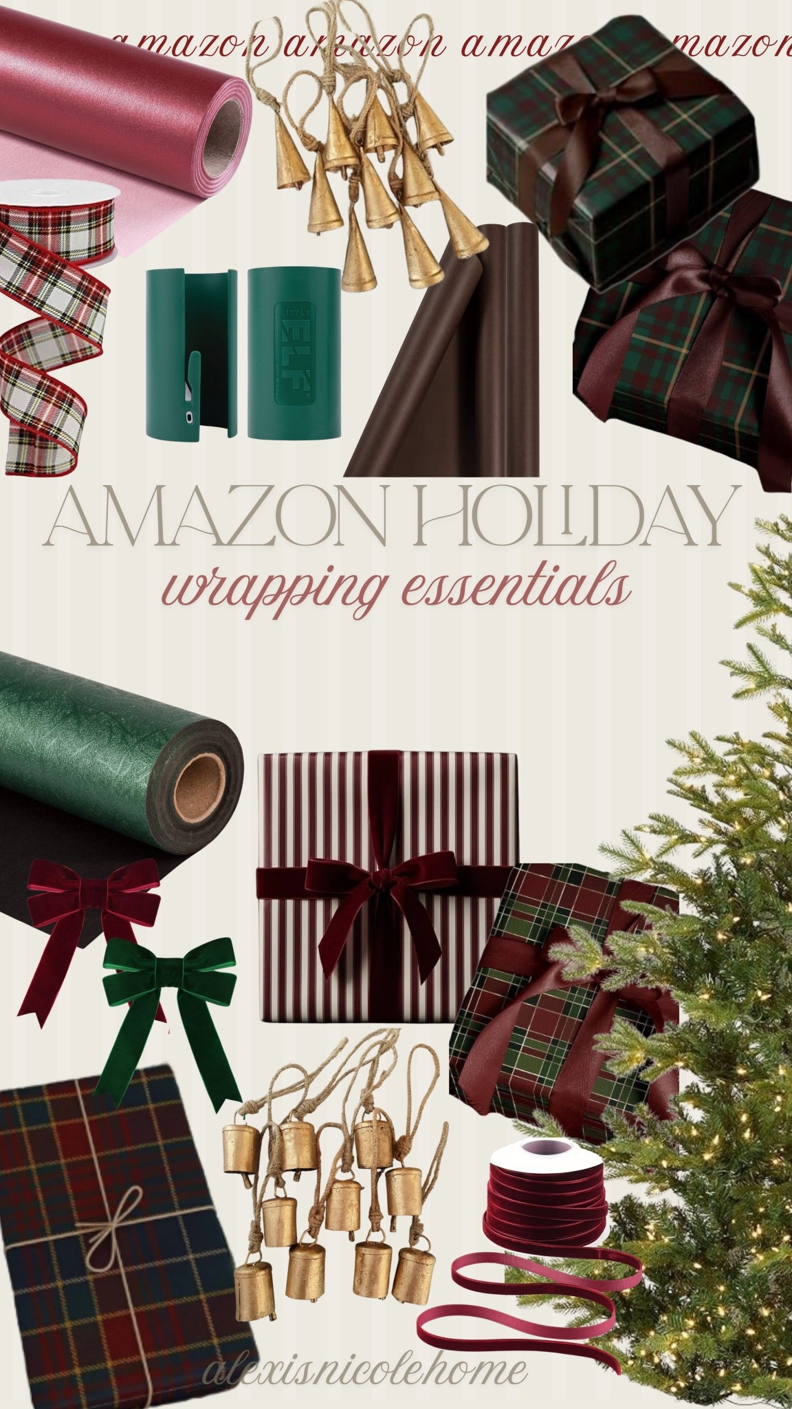 This wrapping 😍😍 elegant and pretty and affordable!! Plus some of my favorite wrapping tools that make it sooo much easier! 

#LTKHoliday #LTKHome #LTKFindsUnder50