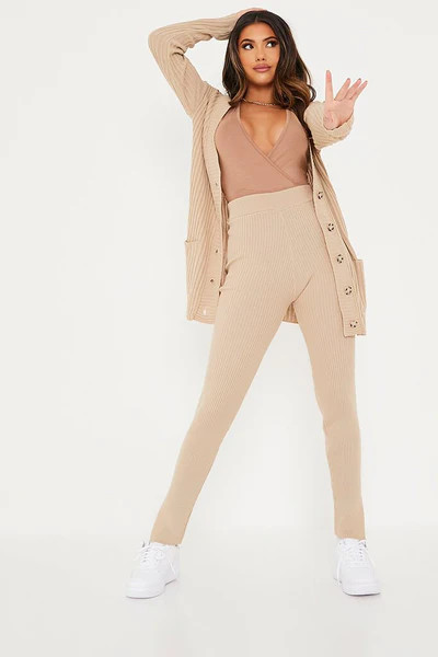 Stone Knitted Leggings | ISAWITFIRST