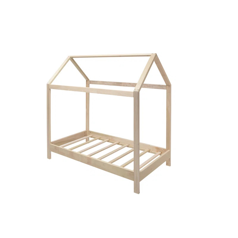 Everlei Solid Wood Canopy Bed | Wayfair North America