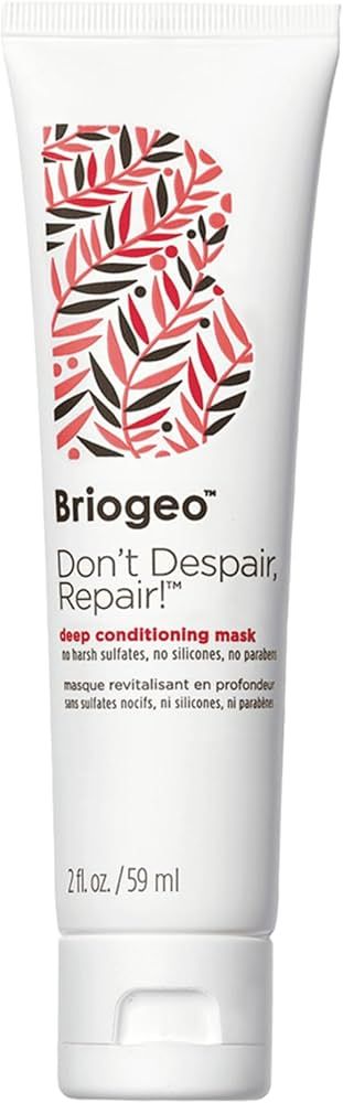 Briogeo Don't Despair Repair Hair Mask, Deep Conditioner for Dry Damaged or Color Treated Hair, 2... | Amazon (US)
