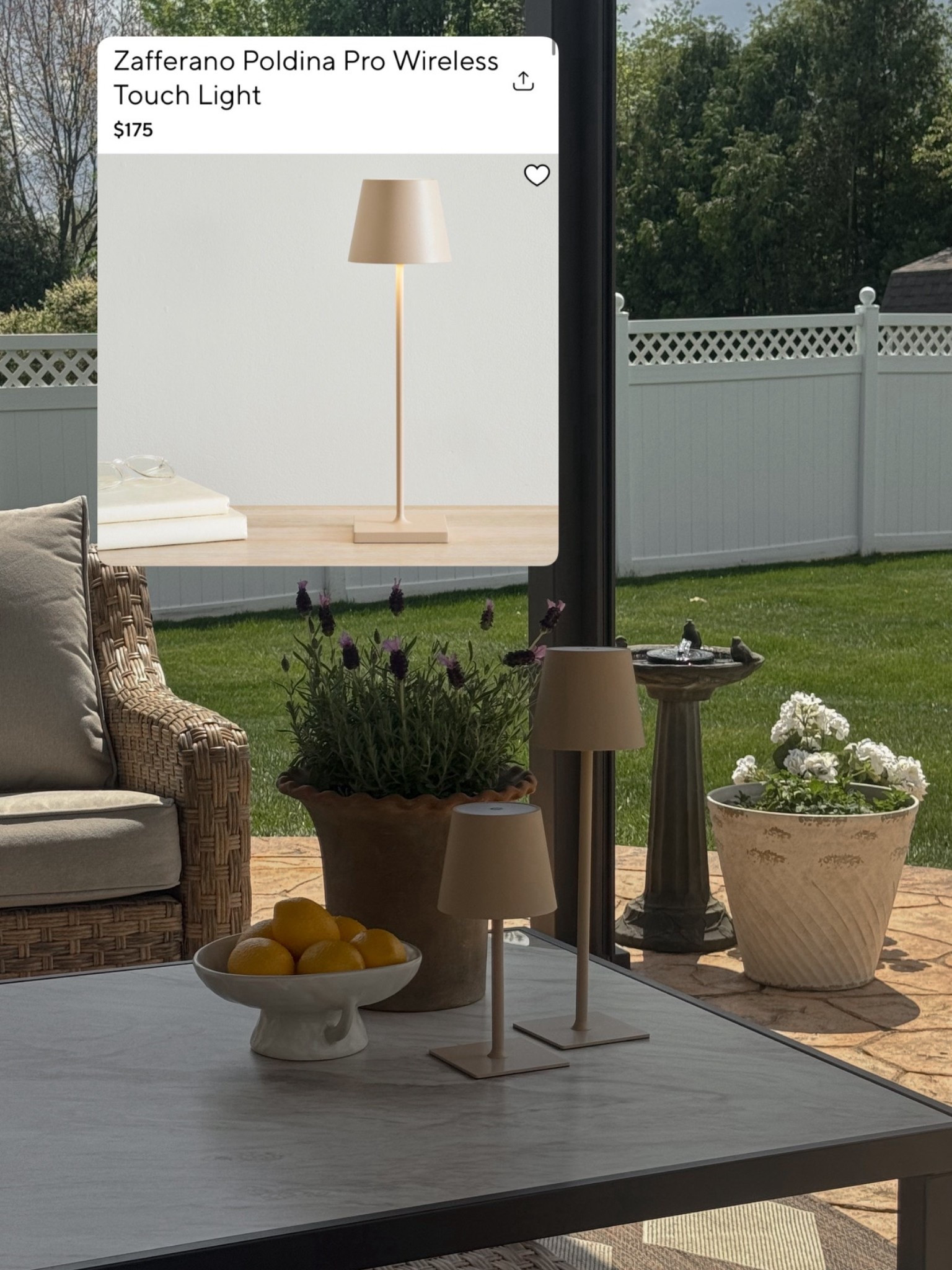 Look for less! Pottery Barn portable table lamp dupe from Amazon!

Amazon find, patio decor, coffee table decor, patio refresh, outdoor living, patio set, outdoor coffee table, planter pot, spring decor

#LTKHome #LTKSeasonal