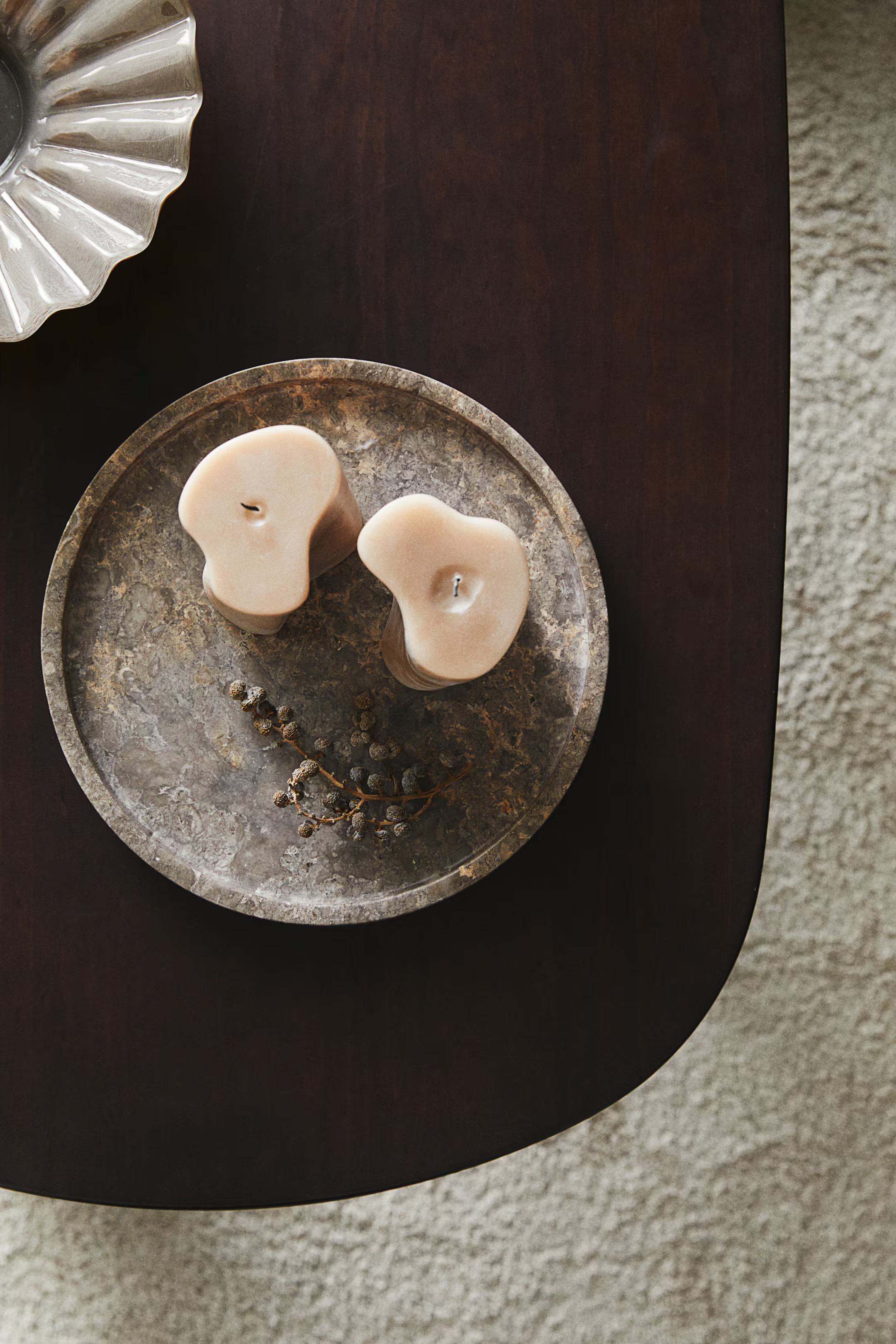 Round Marble Tray | H&M (US + CA)