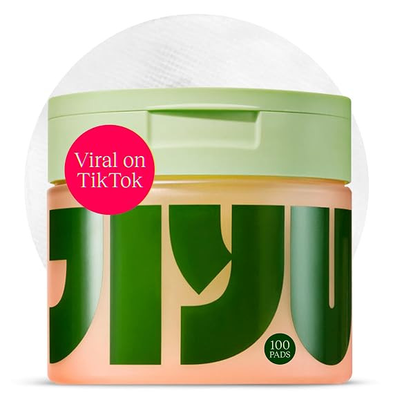 JIYU Toner Pads - Korean Skincare for Dark Spots, Wrinkles & Dull Skin - Hydrating Facial Treatme... | Amazon (US)