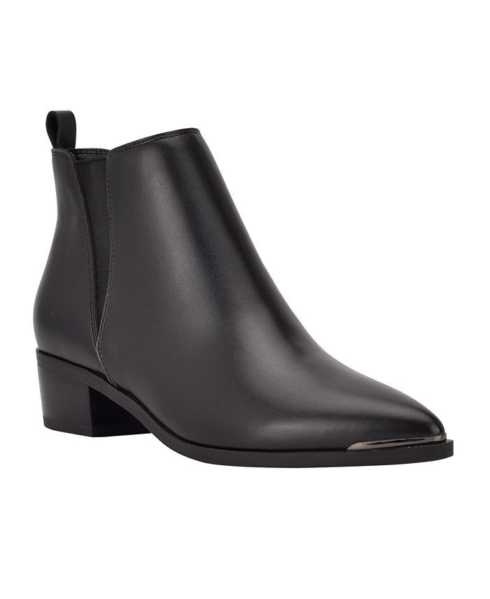 Marc Fisher Women's Mady Chelsea Booties & Reviews - Booties - Shoes - Macy's | Macys (US)