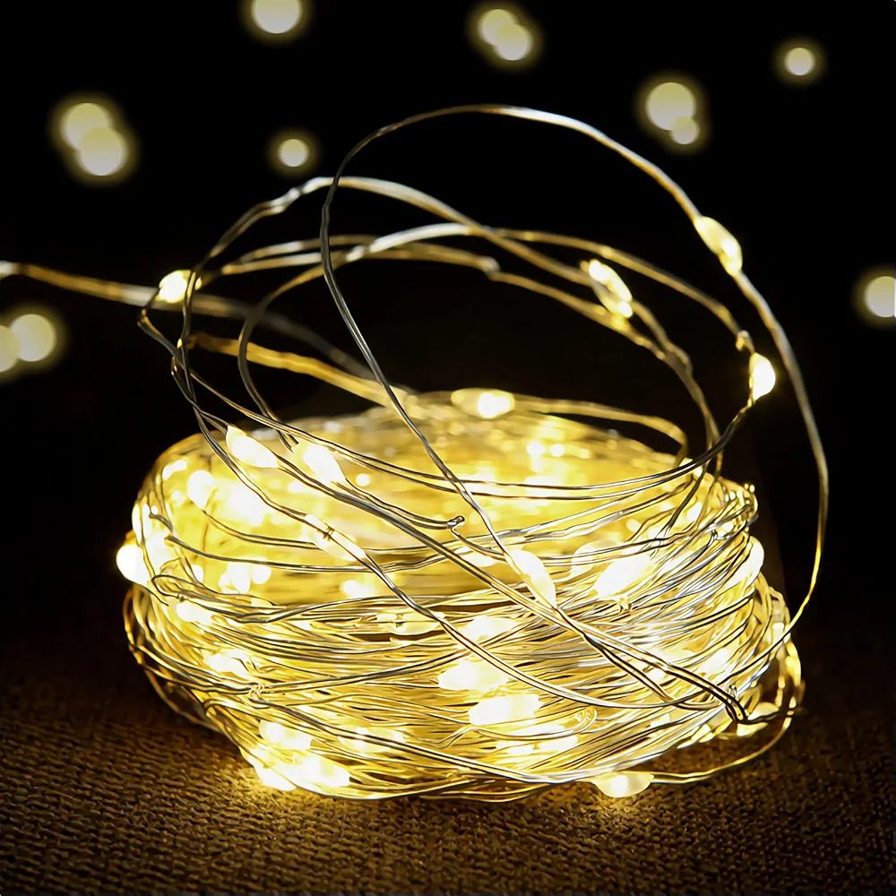 Fairy Lights Battery Operated 1 Pack 16FT 50 Led Mini Battery Powered String Lights Twinkle Light... | Amazon (US)