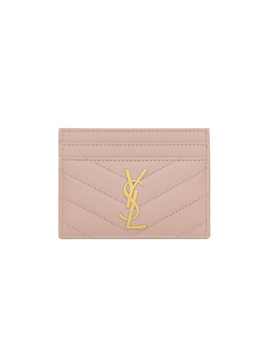 Monogram Matelassé Leather Card Case | Saks Fifth Avenue