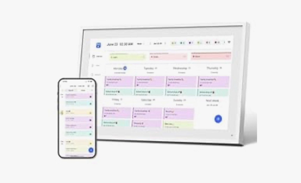 For the Type A, too busy and organized mom! 

This makes the perfect Christmas gift! 10.1" Digital Calendar, Meal Planner, Duty Chart, to Do List,HD Smart Touch Screen Home Interactive Smart Electron Calender - Built-in Digital Photo Frame Function (white, 10.1)

#LTKHoliday #LTKGiftGuide #LTKmomlife