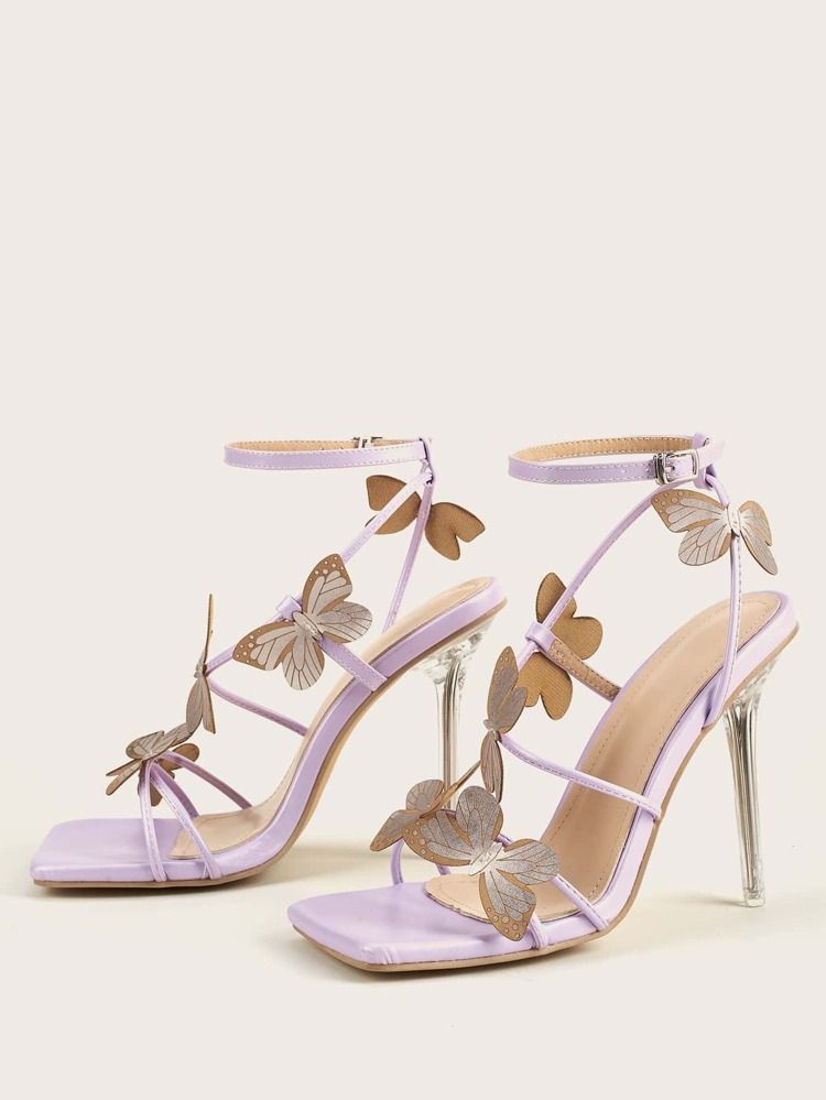 Sandalen mit Schmetterling Applikation | SHEIN