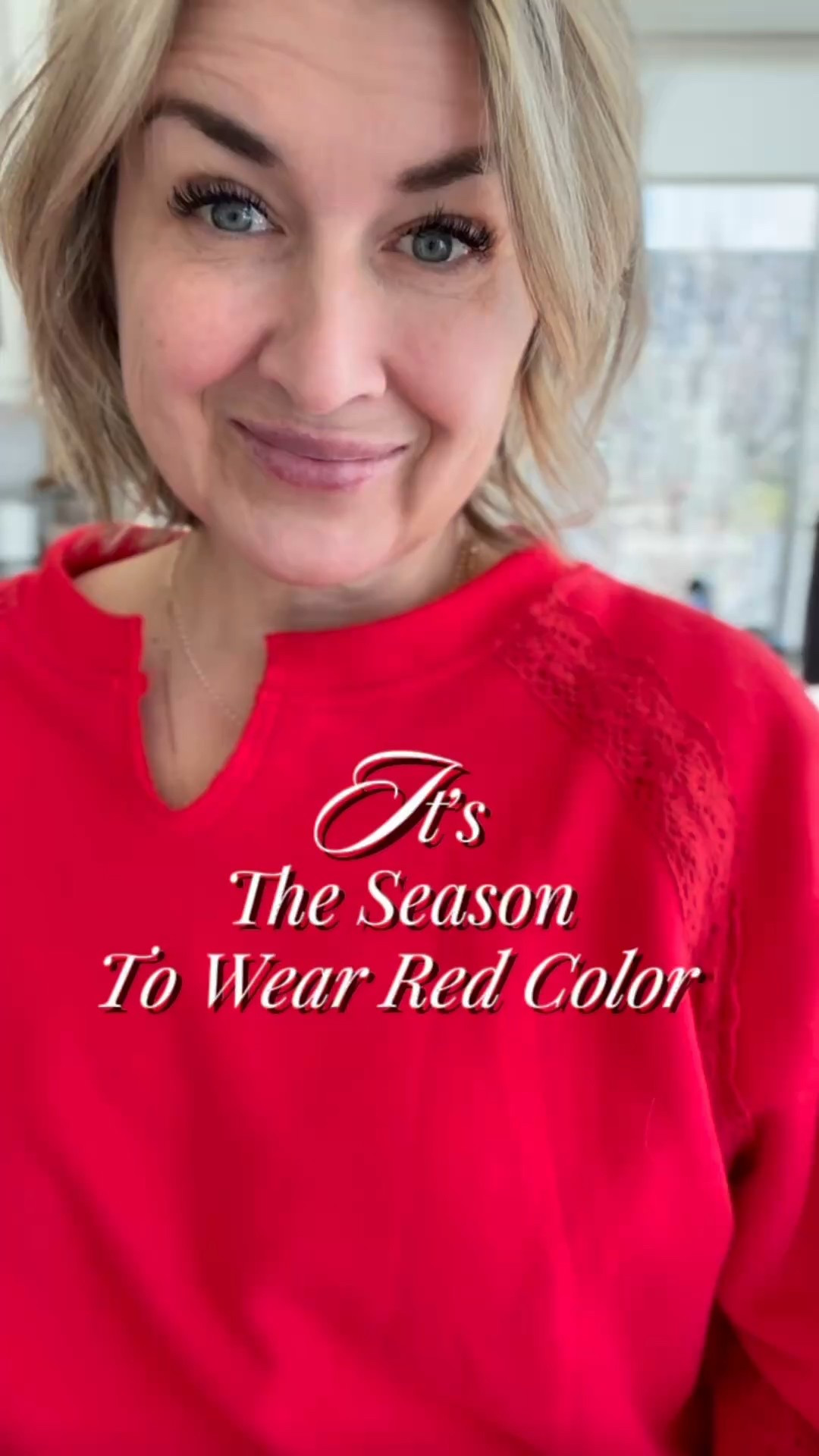 It’s the season to wear red…
because honestly, sometimes a bold color is the only thing holding me together 😂♥️
Midlife trick #27: when in doubt, put on something bright and pretend you slept 8 hours.
Here’s to color, confidence, and showing up—wrinkles, wisdom, and all. ♥️✨
midlife style • women over 40 fashion • holiday outfit ideas • red winter outfit • cozy casual style • midsize fashion inspiration • everyday outfits for women • confidence in midlife • bright color outfit ideas • seasonal style trends • feminine cozy looks


#LTKGiftGuide #LTKHoliday #LTKMidsize