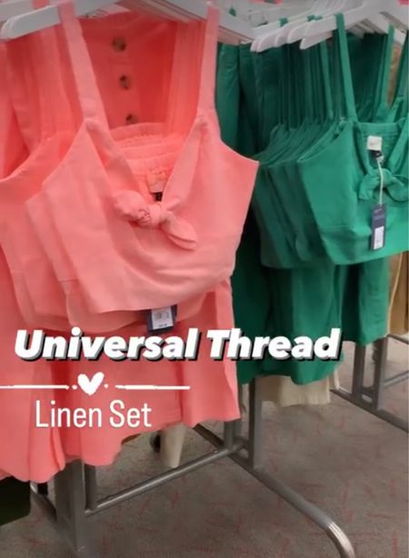 Linen, Linen set, Target style, New Target style find, Linen button down skirt, Summer style 

#LTKstyletip #LTKunder50 #LTKSeasonal