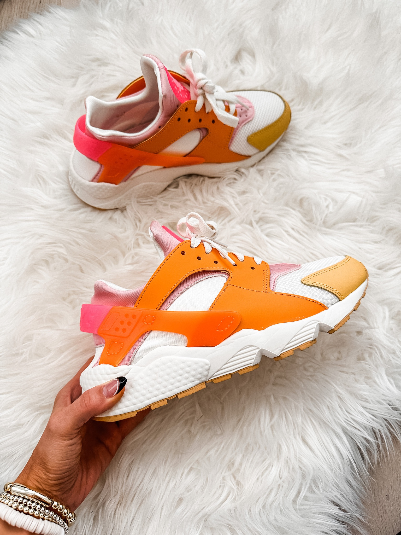 I always go up a 1/2 size in Nikes

#LTKshoecrush #LTKsalealert #LTKunder100