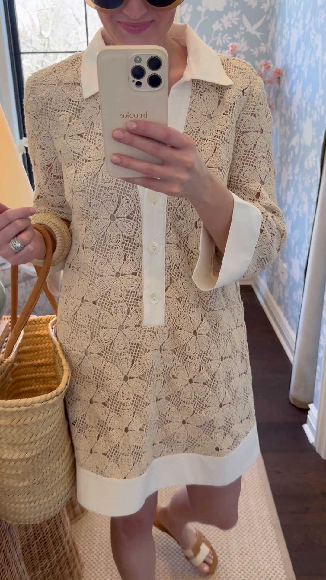 Prettiest crochet dress for Spring break from @Tuckernuck !! 

Dress this up or down and wear as a swimsuit coverup! 

#swimsuit #coverup #crochetdress #beachbag 

#LTKTravel