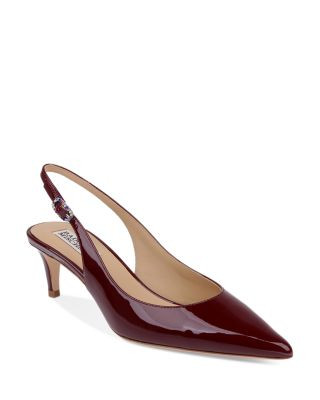 Badgley Mischka Women's Ruthie Ii Patent Leather Slingback Pumps | Bloomingdale's (US)
