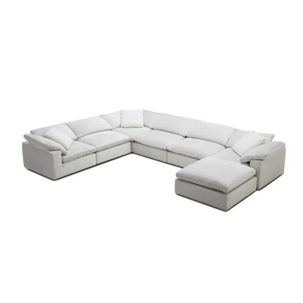 Jossy 178" Wide Reversible Modular Corner Sectional with Ottoman | Wayfair North America