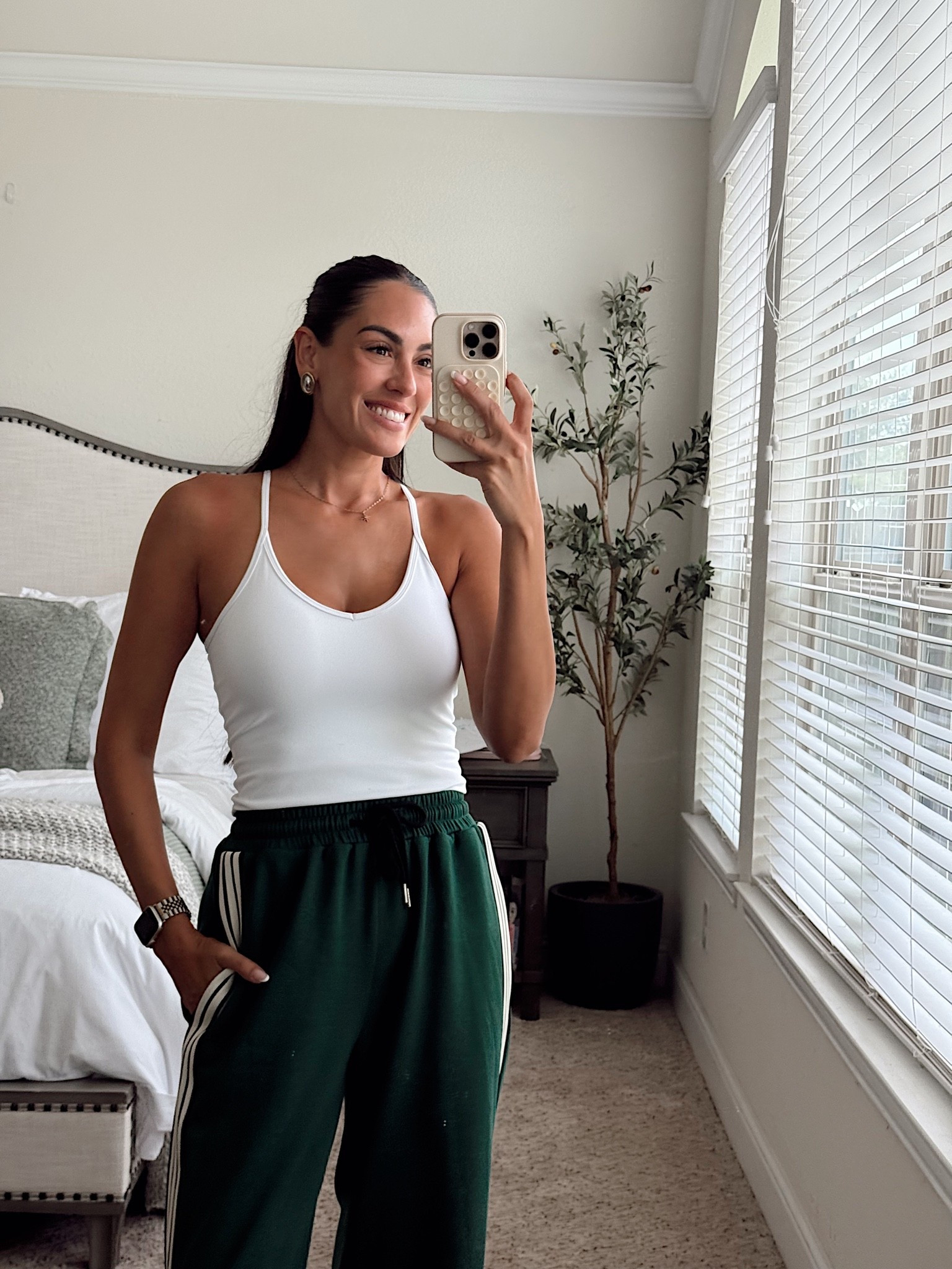 Fav tank ever in a small. Sewed in padding, double lined