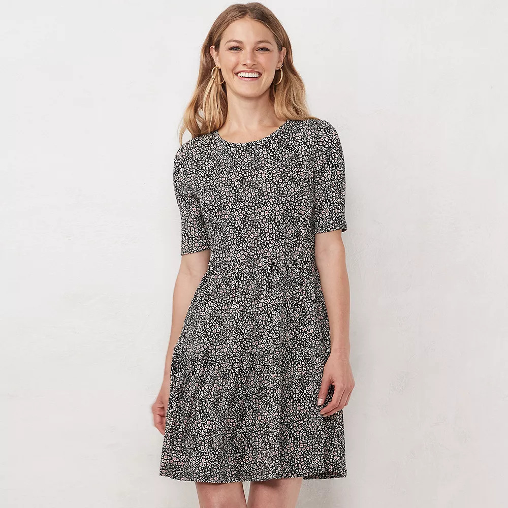 Women's LC Lauren Conrad Tiered Babydoll Dress | Kohl's