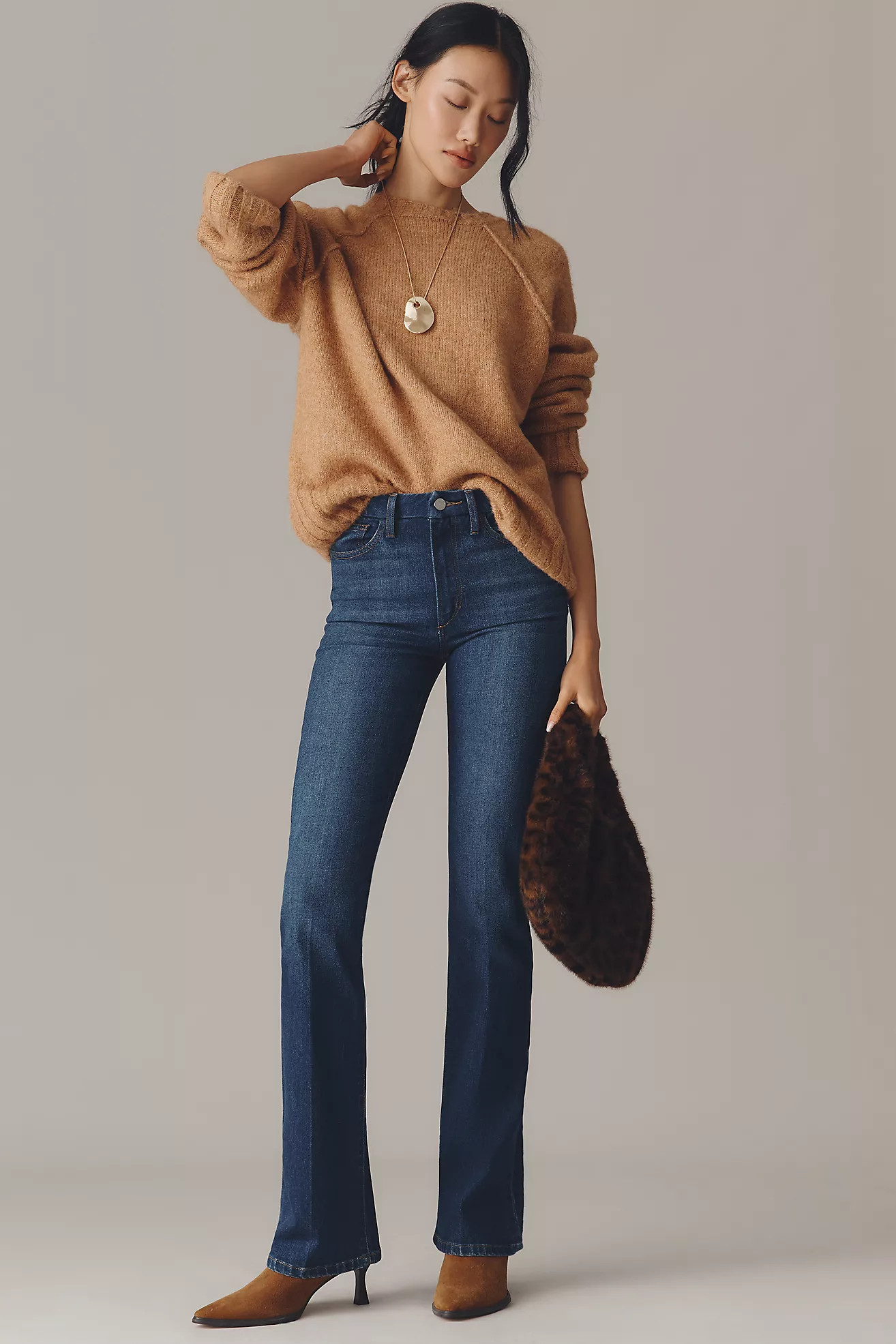 Joe's Jeans The Hi Honey Mid-Rise Bootcut Jeans | Anthropologie (US)