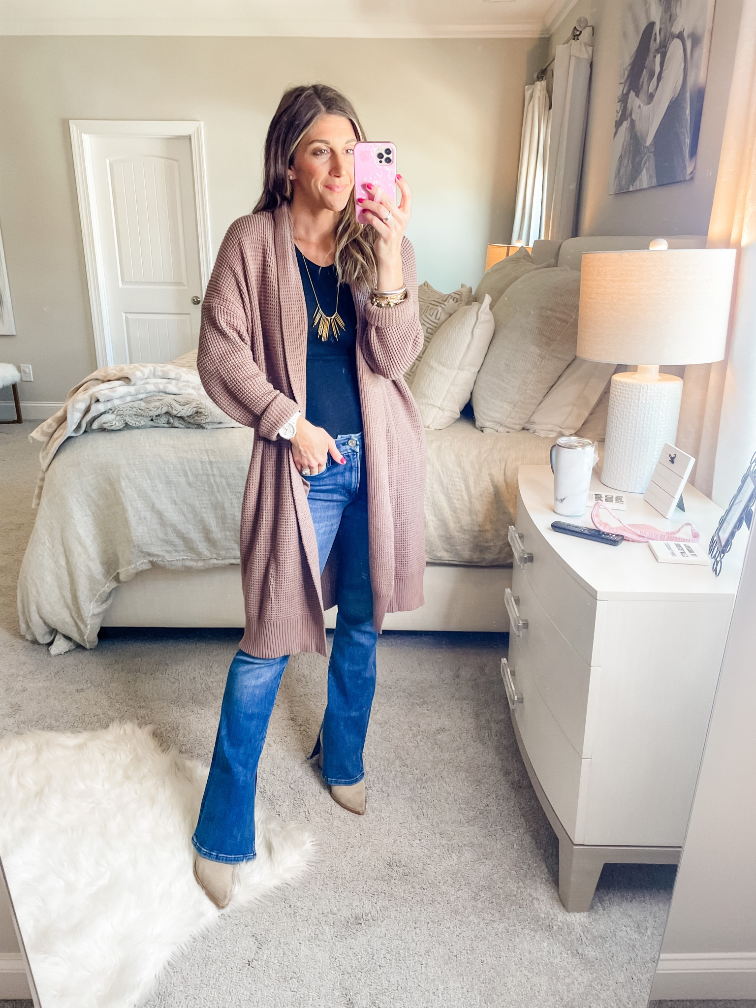 Outfit details 
Cardigan-small comes in 15 colors
Jeans-27
Tank-medium 

Click below to shop


#LTKSeasonal #LTKsalealert #LTKstyletip