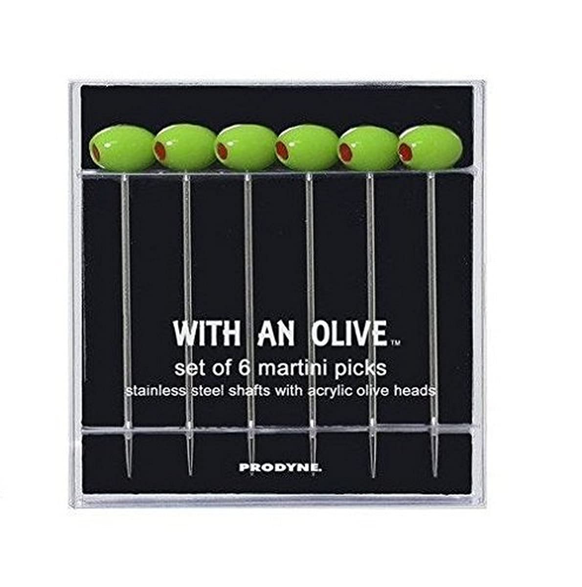 Prodyne Cocktail Picks, Set of 6, Green | Amazon (US)