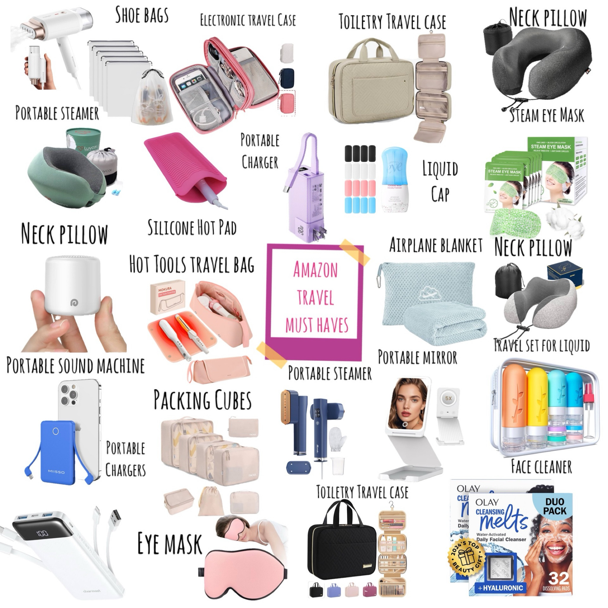 I travel constantly with my daughters’ comp cheer schedule! Sharing my list of travel musthaves to make packing and organizing a breeze! All on Amazon!

#LTKFindsUnder50 #LTKFindsUnder100 #LTKTravel