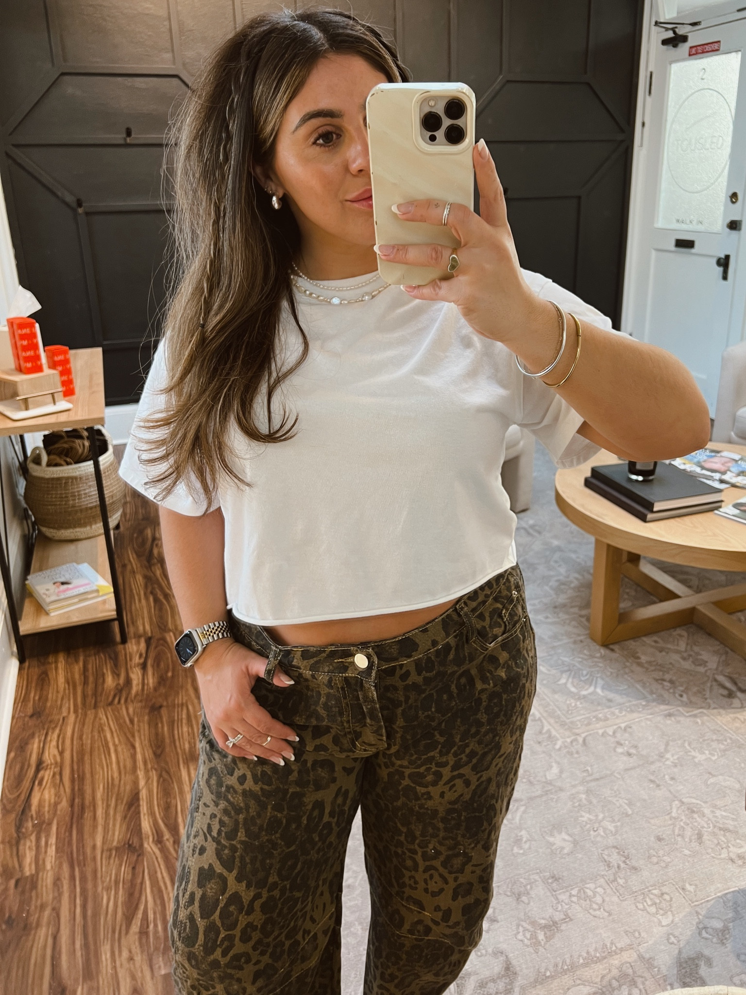 here for the leopard print 🐆

pants: l  

#LTKMidsize