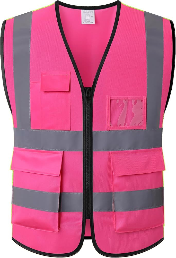 Reflective Safety Vest for Men Women Construction Vest Meet ANSI/ISEA Standard | Amazon (US)
