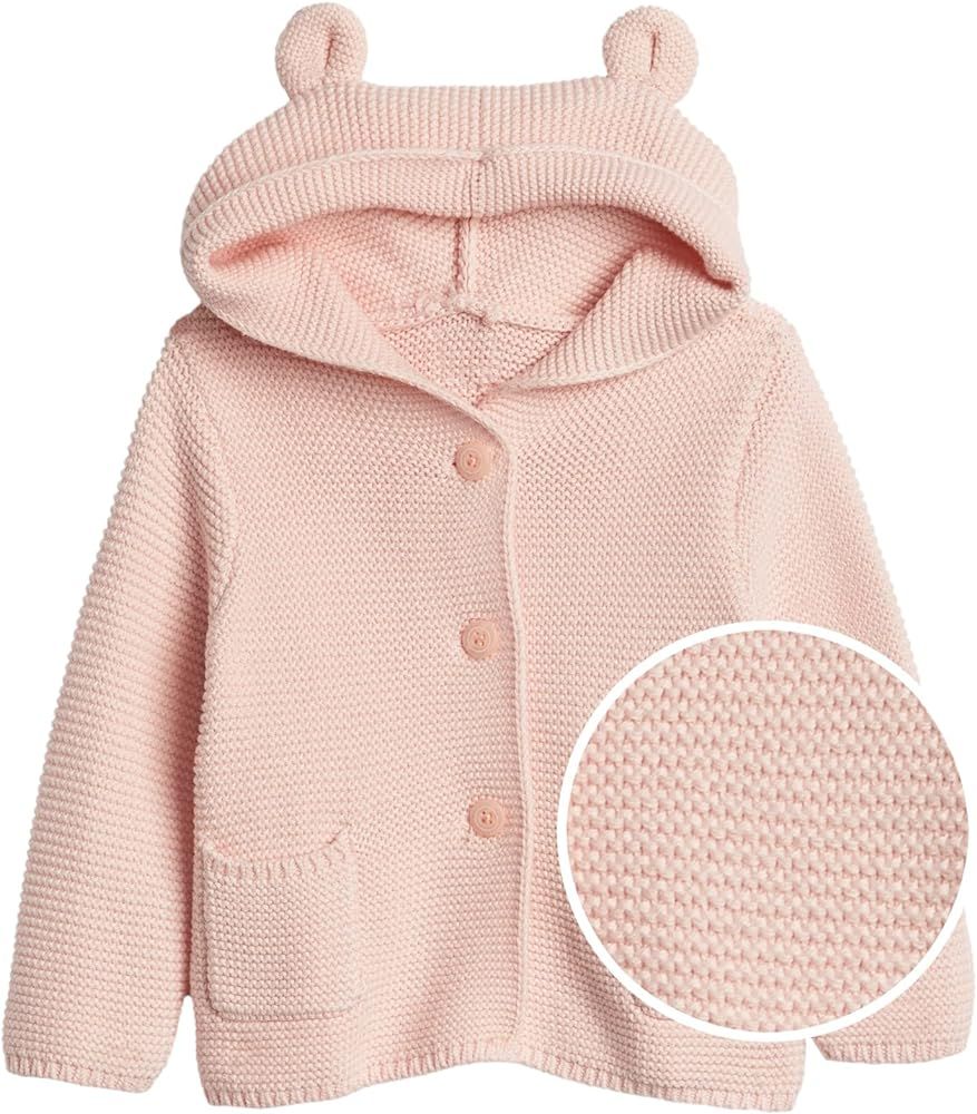 GAP Boys' Baby Bear Garter Cardigan Sweater | Amazon (US)