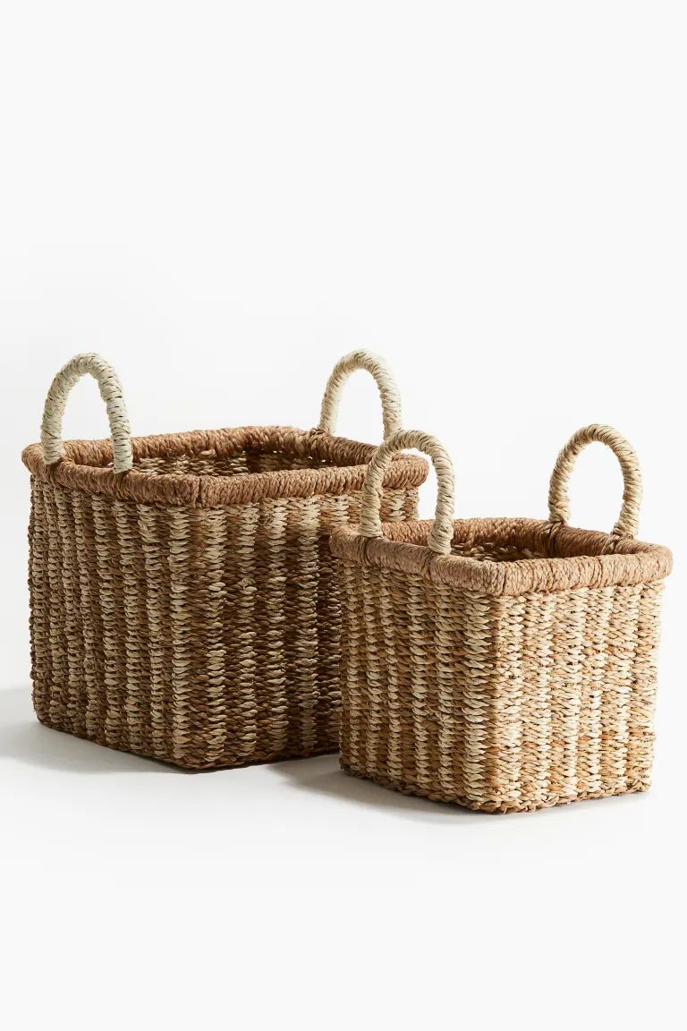 Handmade Storage Basket - Beige - Home All | H&M US | H&M (US + CA)