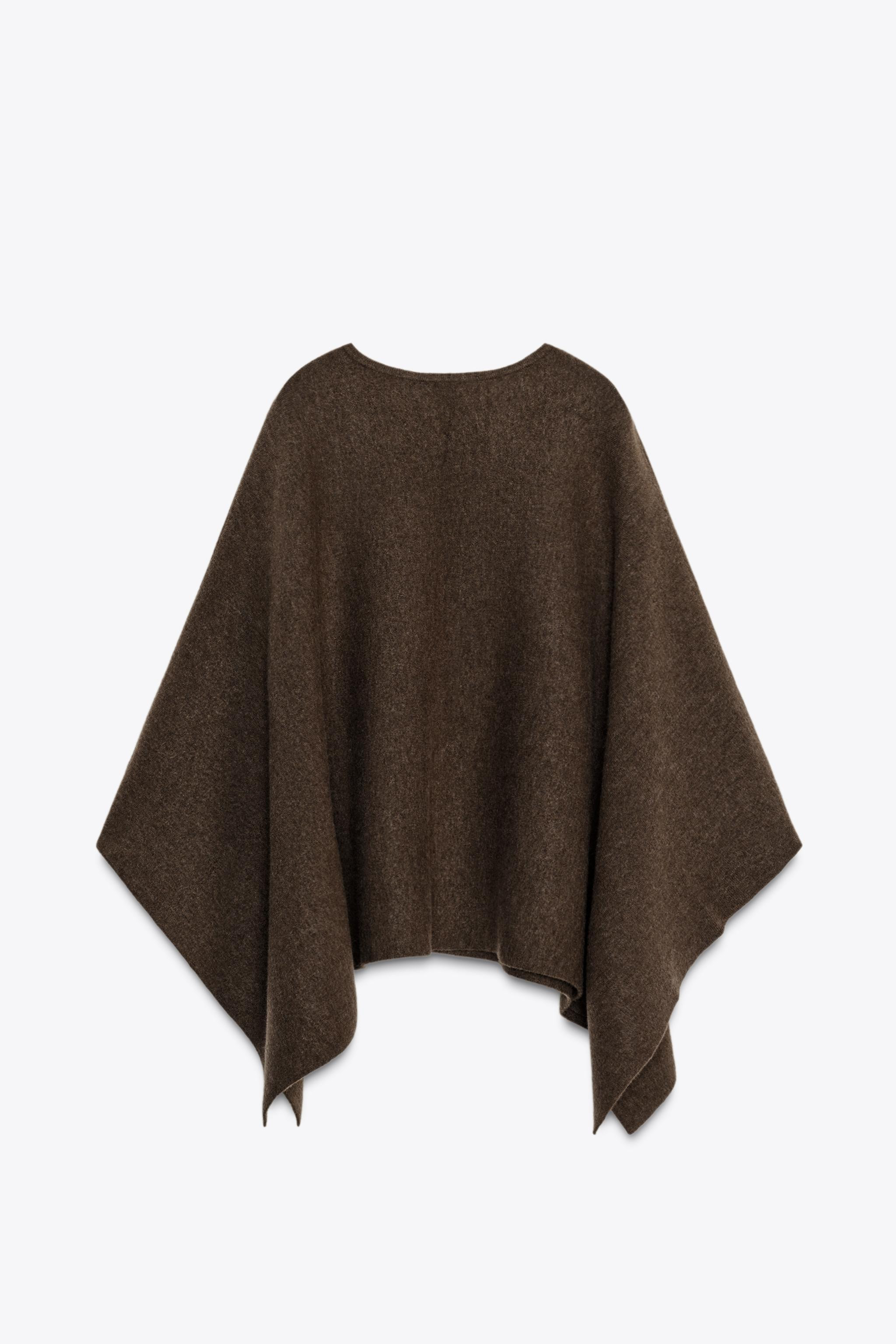 KNIT CAPE | Zara US