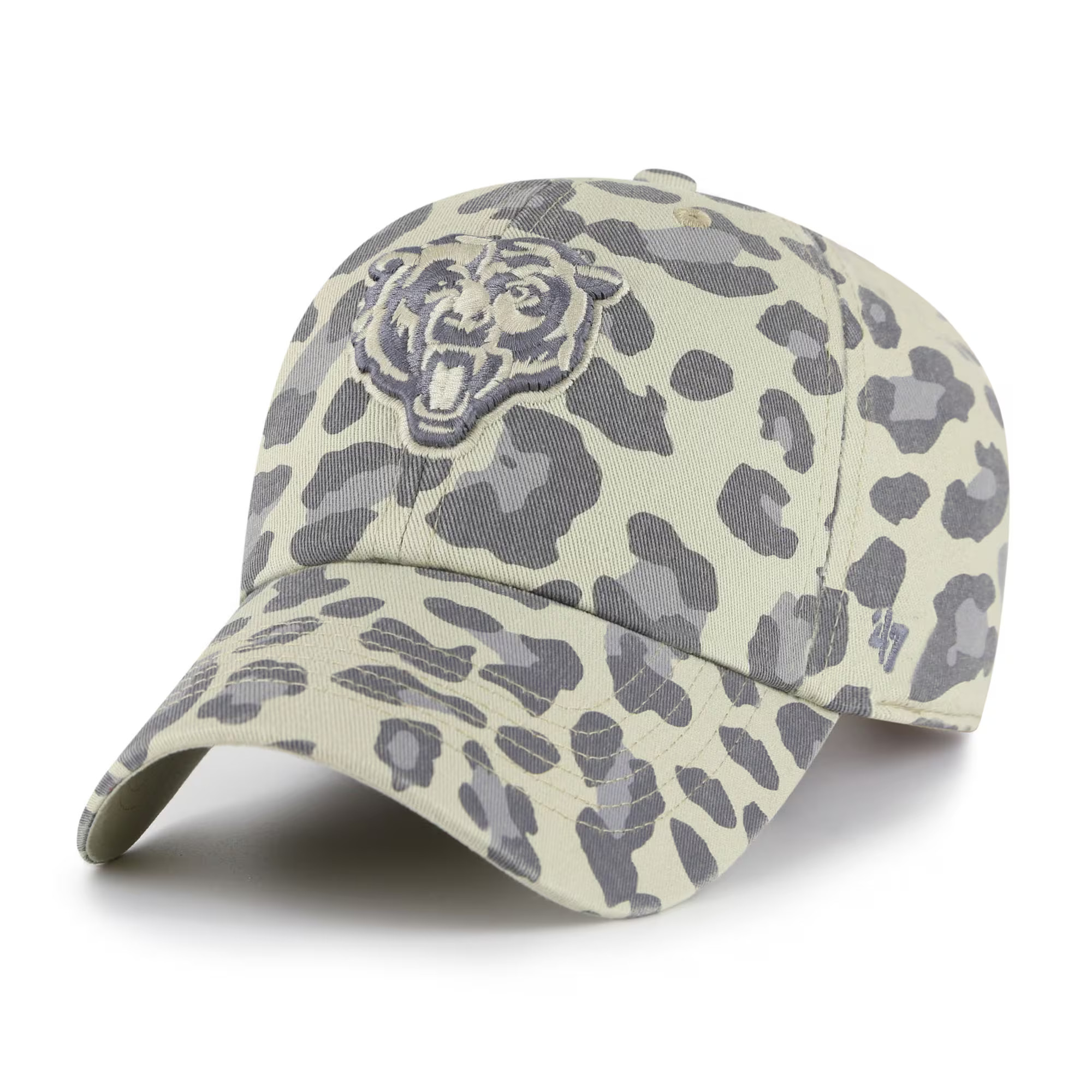 Women's Chicago Bears  '47 Gray Bagheera Clean Up Adjustable Hat | NFL Shop