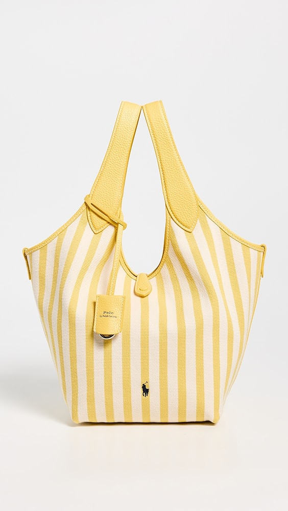 Stripe Polo Canvas-Poly Tote-Medium | Shopbop