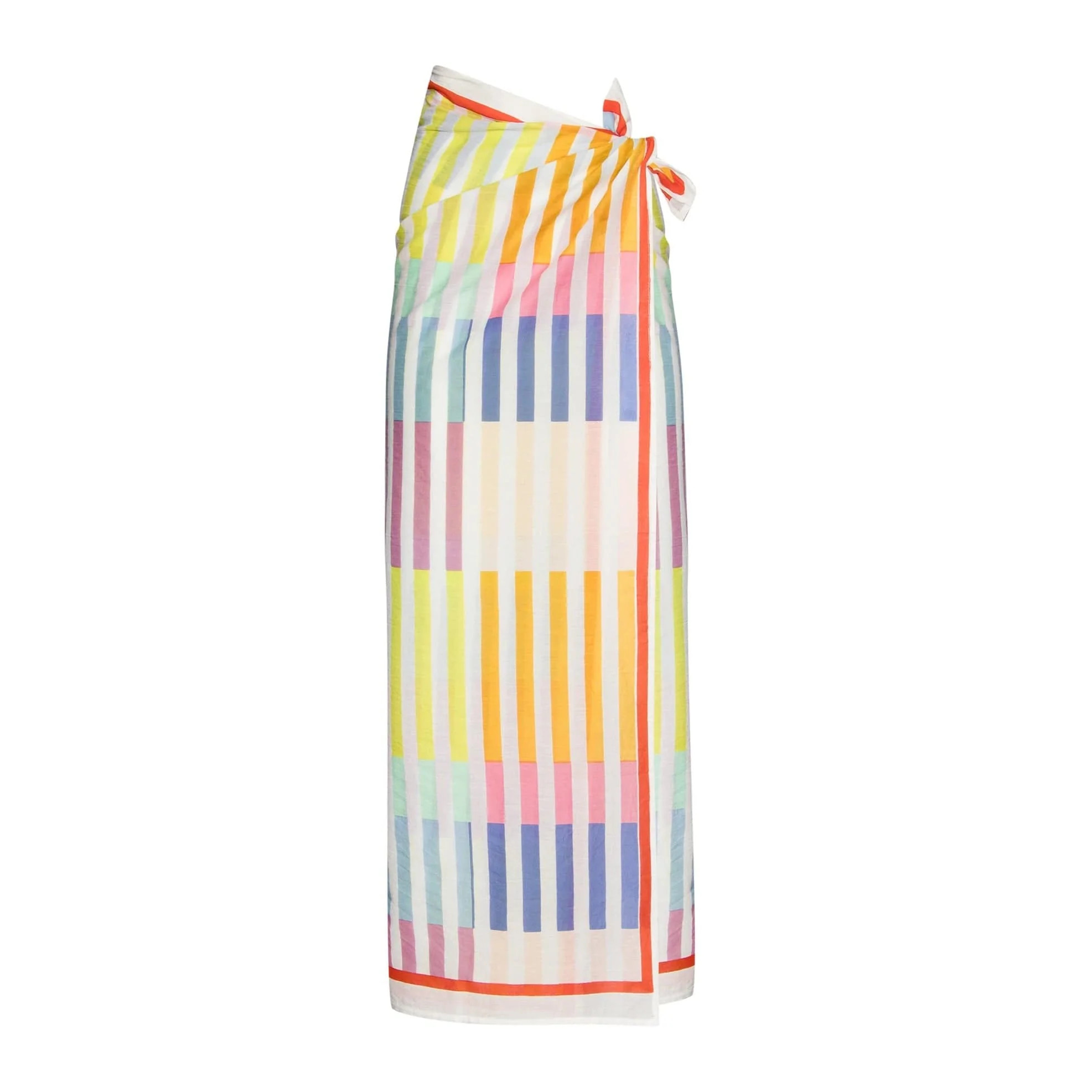 Rainbow Stripe Sarong | Sunshine Tienda