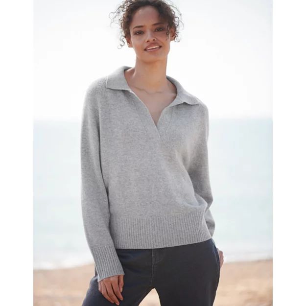 Cashmere Collared Jumper
    
            
    
    
    
    
    
    
            1 review
   ... | The White Company (UK)