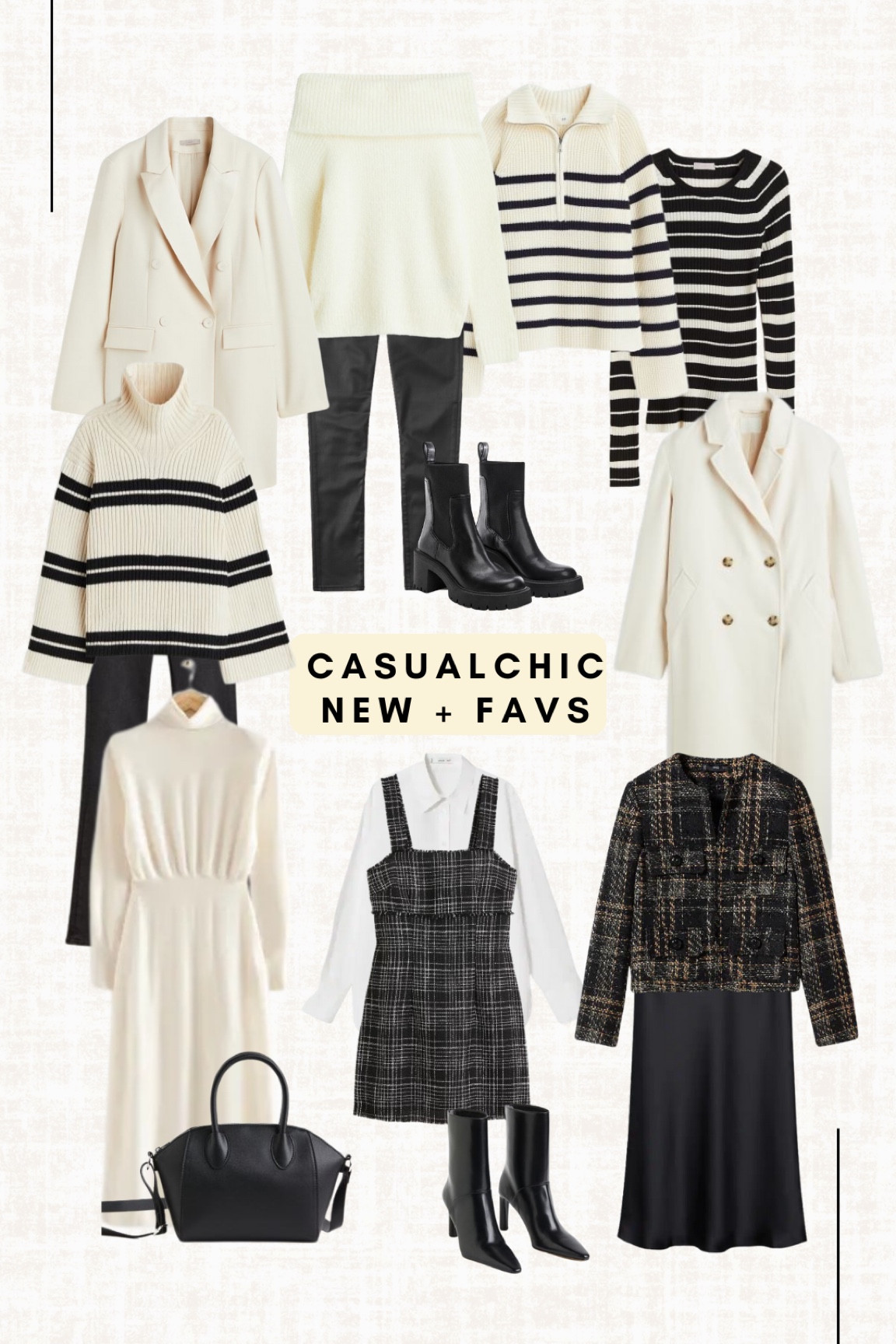 Selected some cute casual chic new arrivals for you and included some faves. Lots of them haven’t arrived yet in NL but will order when they do. Will also post some individual outfits to show you how I’d combine them. Read the size guide/size reviews to pick the right size.

Leave a 🖤 to favorite this post and come back later to shop

#winter outtit #winter sweater #knit jumper #knit dress #cream jumper #cream coat #tweed jacket #striped shirt #striped top 

#LTKSeasonal #LTKstyletip #LTKeurope