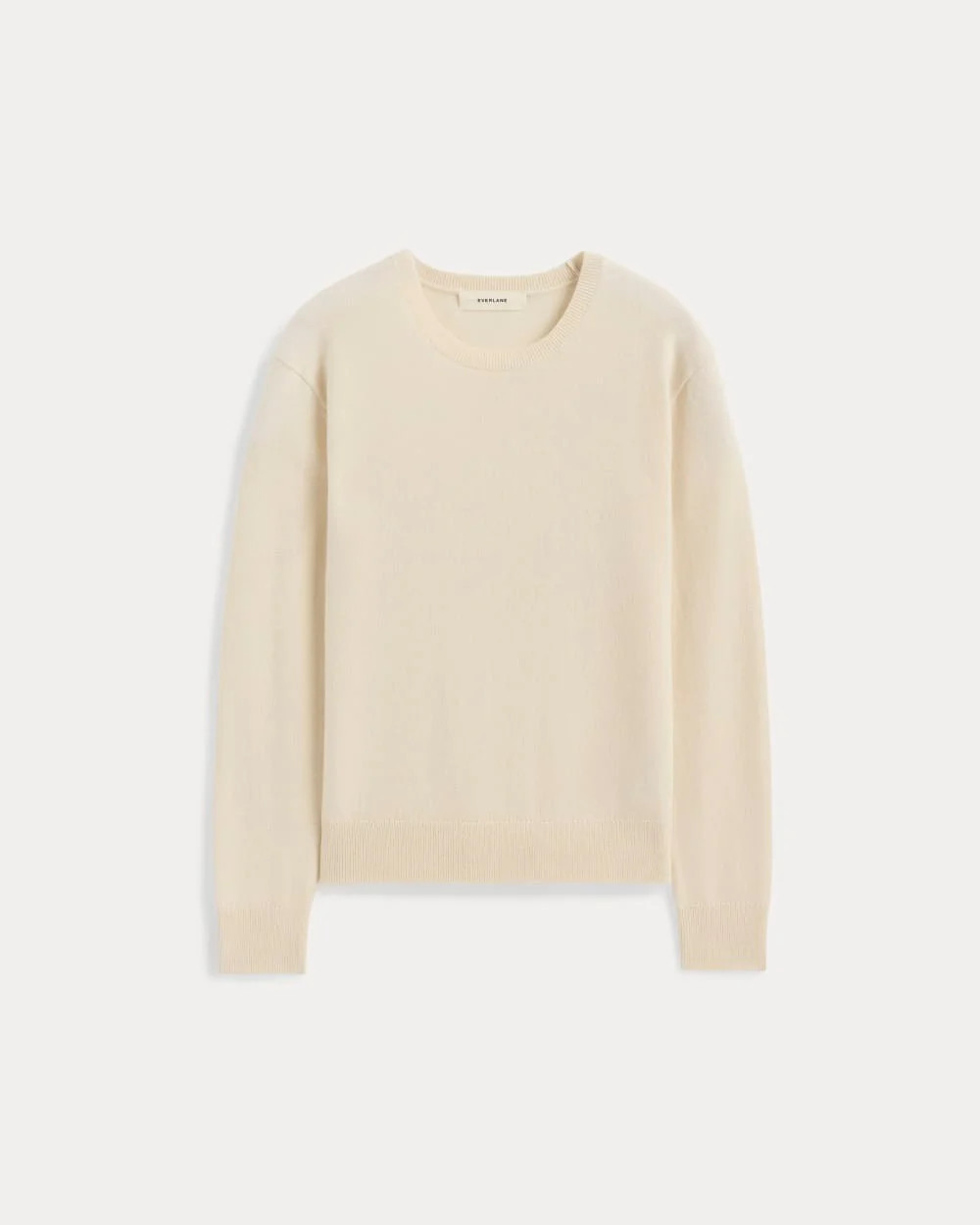 The Classic Crew in Cashmere | Bone | Everlane