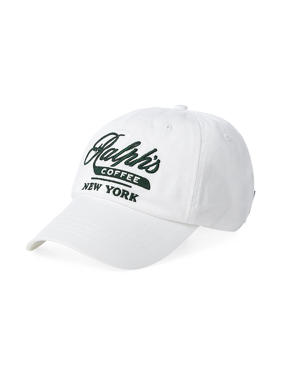 Ralph's Coffee Cotton Sport Cap - White | Saks Fifth Avenue