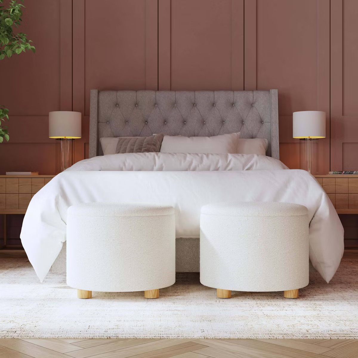 Starlette Ottoman - Threshold™ | Target
