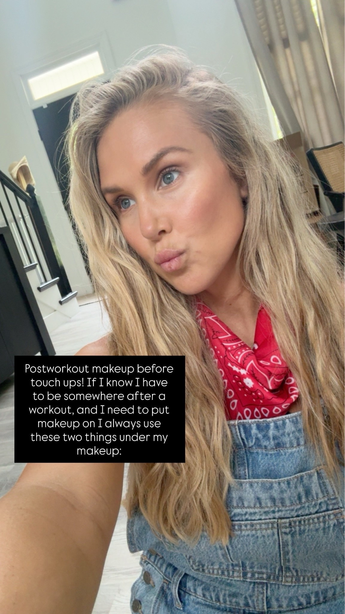 Makeup if I need to workout then go somewhere after

#LTKWorkwear #LTKmomlife #LTKBeauty