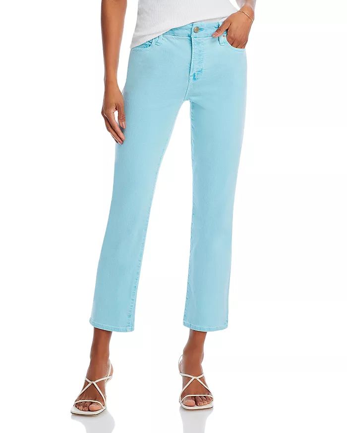 Good High Rise Straight Ankle Jeans in Mineral Pool | Bloomingdale's (US)