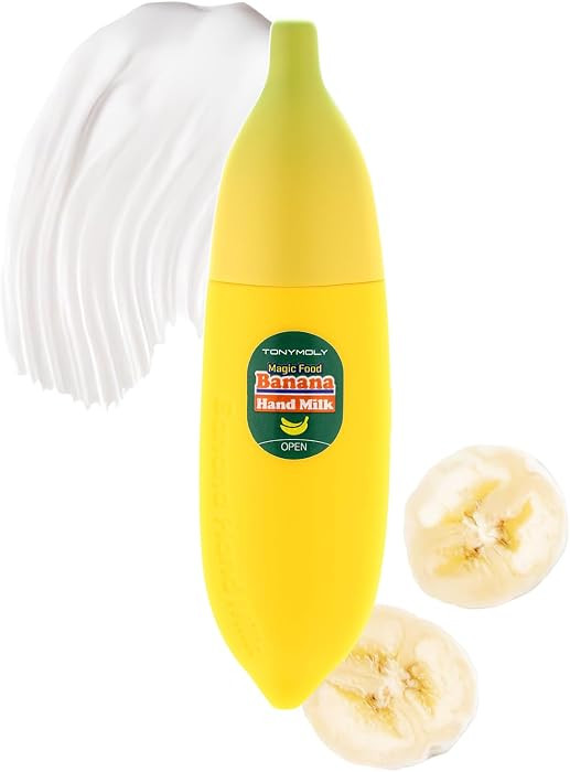 TONYMOLY Banana Hand Cream \u2013 Nourishing & Hydrating Hand Lotion with Banana Extract, Milk Pr... | Amazon (US)